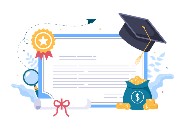 Certificate generation system for schools and colleges